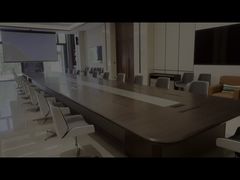 सम्मेलन प्रणाली के साथ एकीकृत घुमावदार मॉनिटर